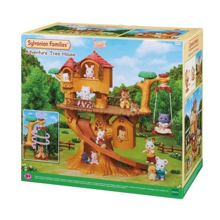 Sylvanian Families Adventure Tree House Playset