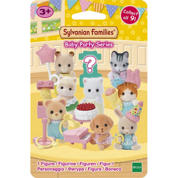 Sylvanian Families Baby Party Series Blind Bag (One Chosen at Random)