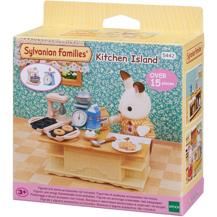 Sylvanian Families Kitchen Island Set