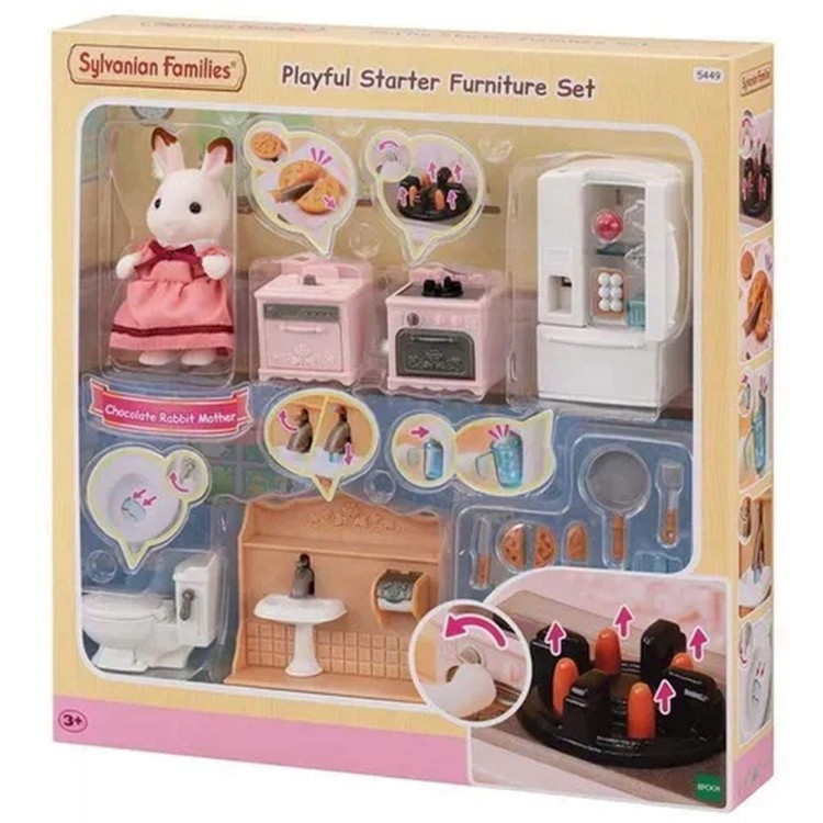 Sylvanian Families Playful Starter Furniture Set