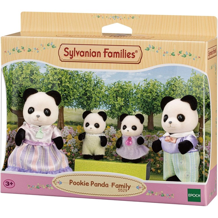 Sylvanian Families Pookie Panda Family