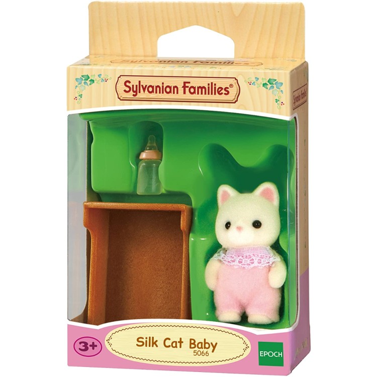 Sylvanian Families Silk Cat Baby Set