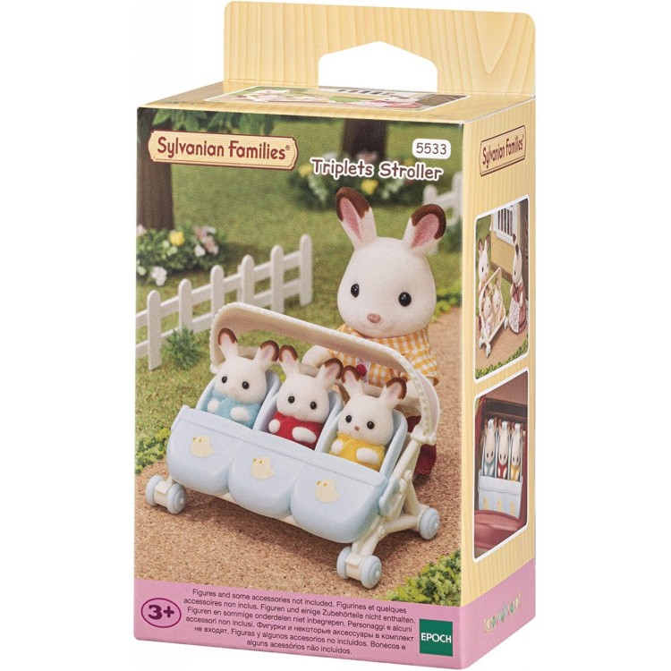 Sylvanian Families Triplets Stroller