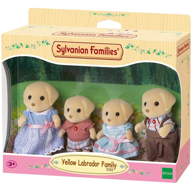 Sylvanian Families Yellow Labrador Family