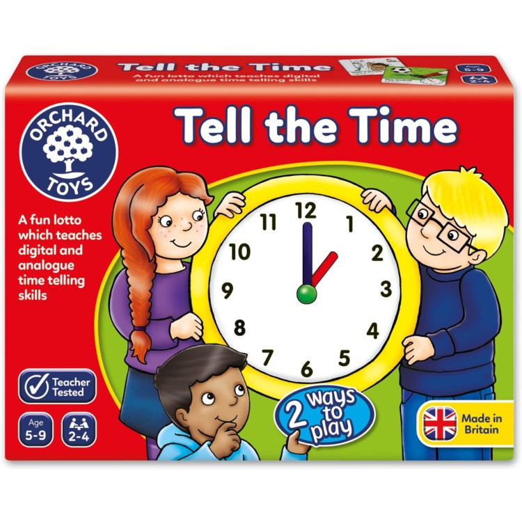 Orchard Toys Tell The Time Game