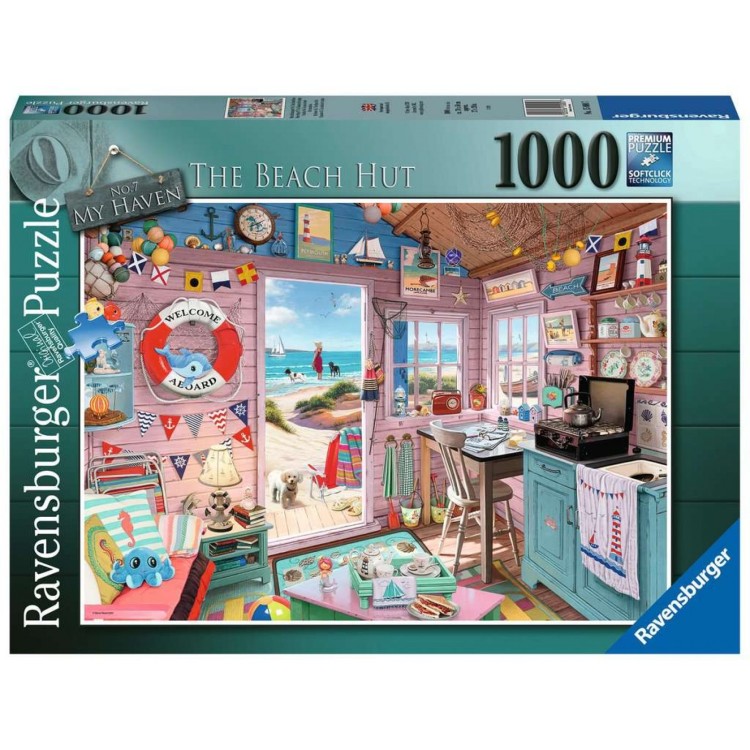 Ravensburger The Beach Hut 1000 Piece Jigsaw Puzzle