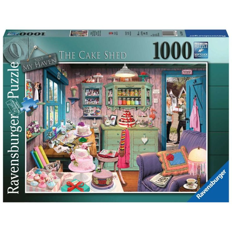 Ravensburger The Cake Shed 1000 Piece Jigsaw Puzzle