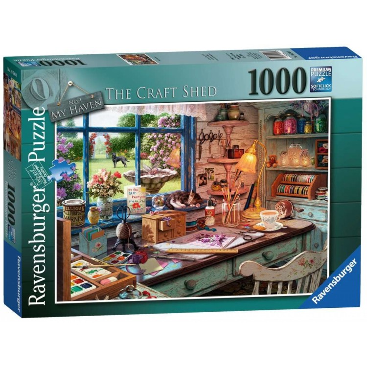 Ravensburger The Craft Shed 1000 Piece Jigsaw Puzzle