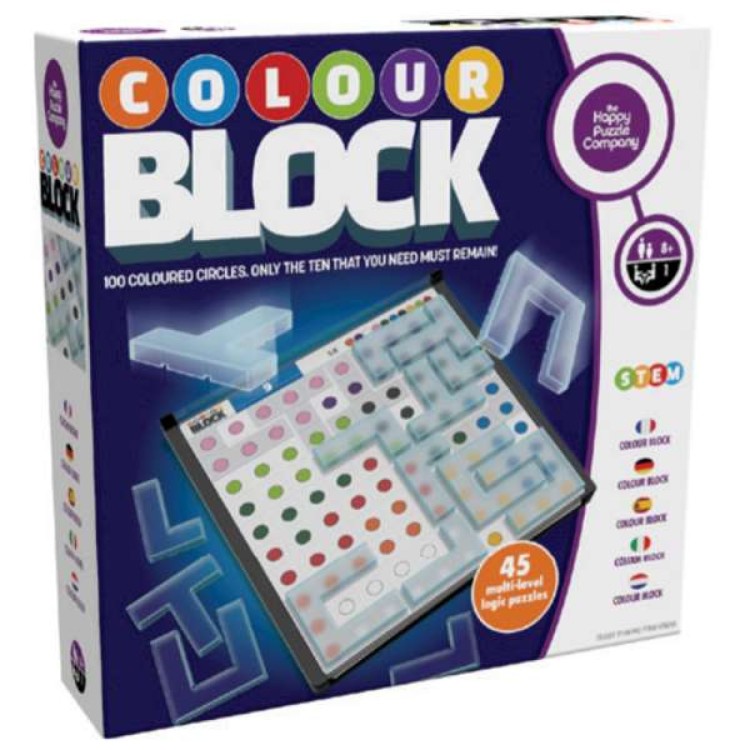 The Happy Puzzle Company Colour Block Puzzle Game