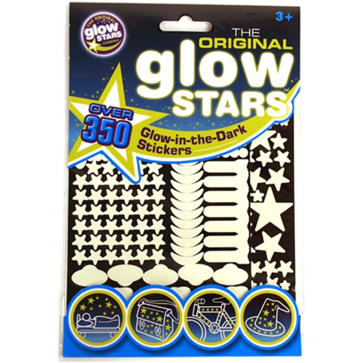 The Original Glow Stars Pack of 350 Stickers