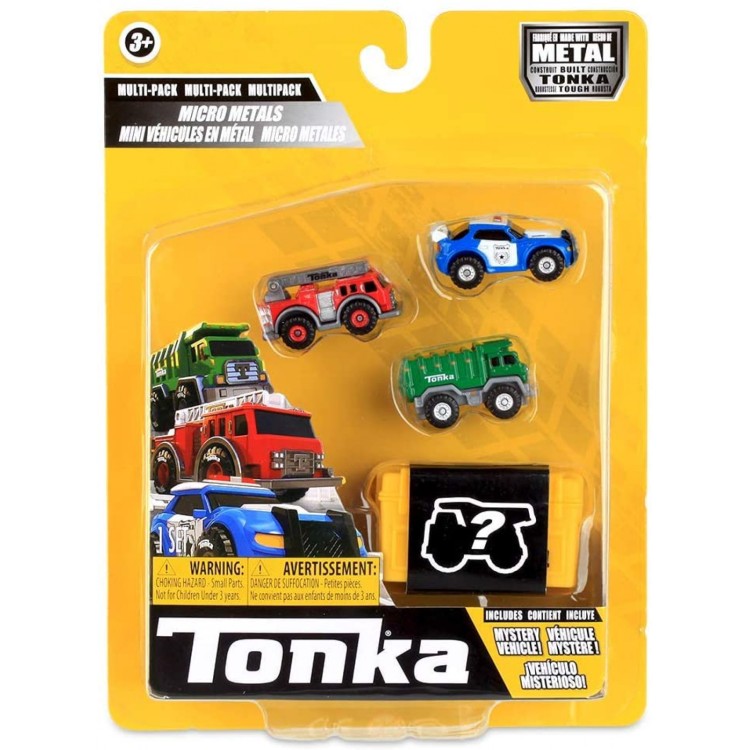 Tonka Micro Metals Multipack - City Fleet