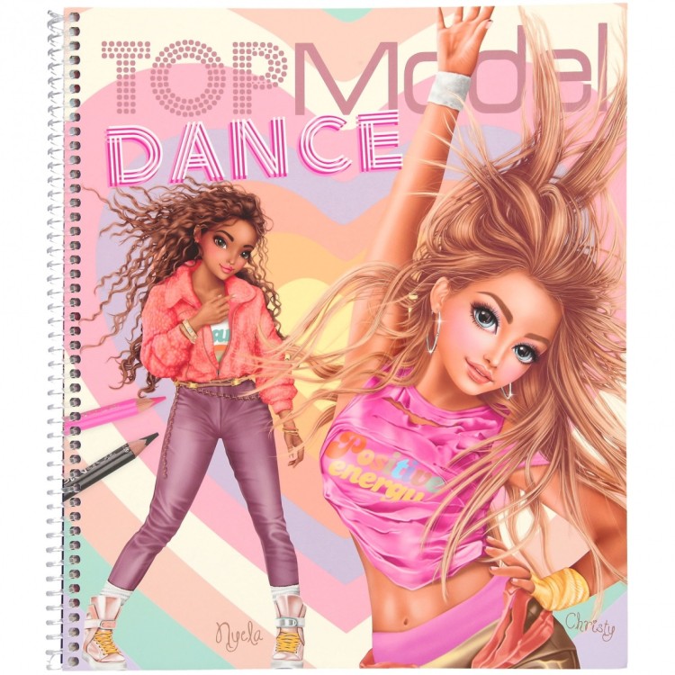 Top Model Dance Colouring Book