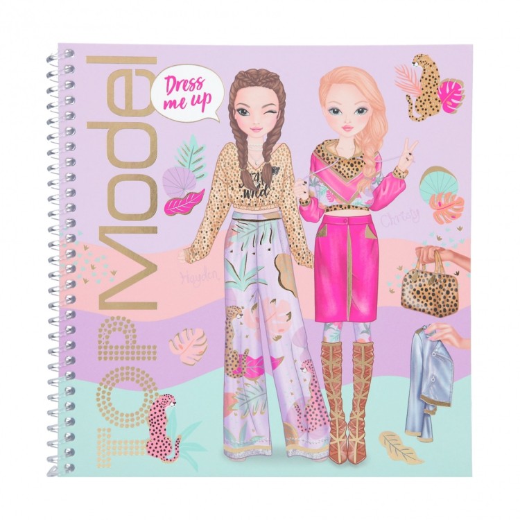 Top Model Dress Me Up Stickerbook Urban Jungle