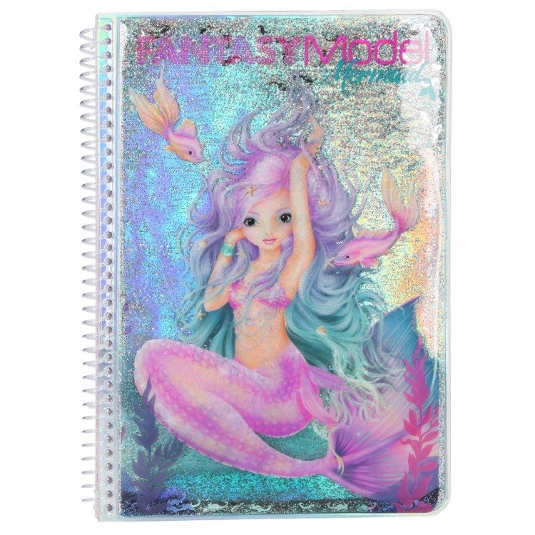 Top Model Fantasy Model Mermaid Colouring Book
