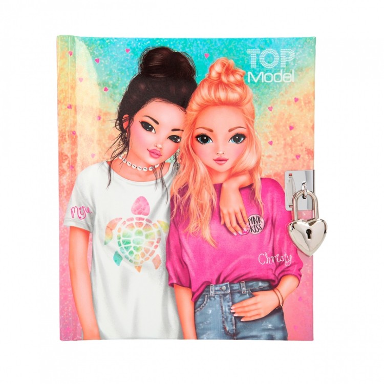 Top model Lockable Diary Miju and Christy Design