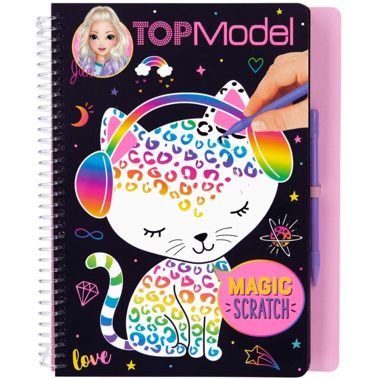 Top Model Magic Scratch Book