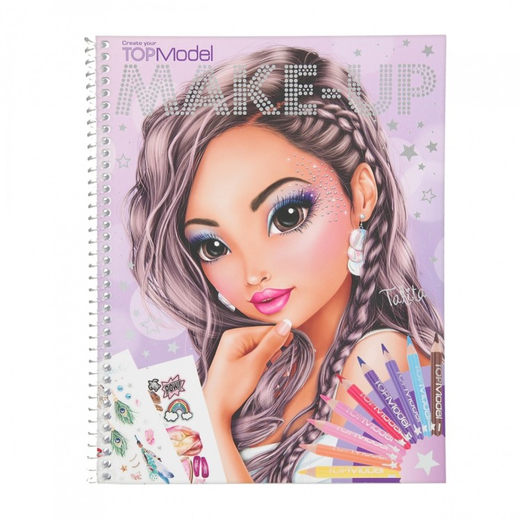 Top Model Make-Up Colouring Book