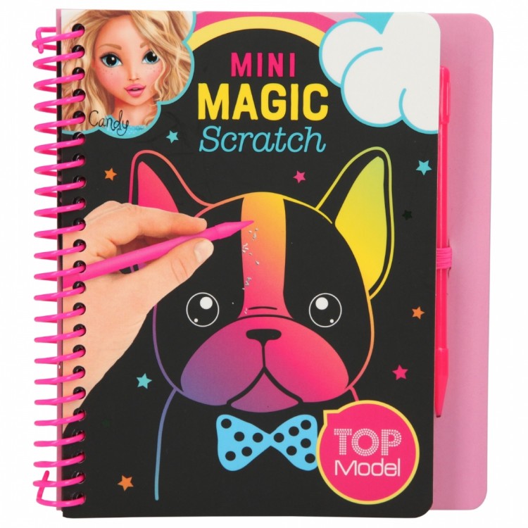 Top Model Mini Magic Scratch Book