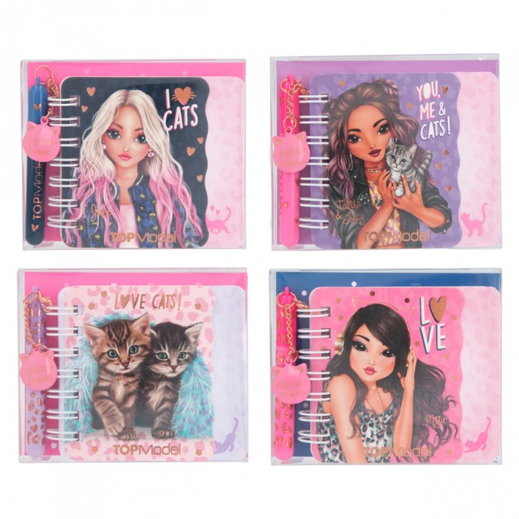 Top Model Mini Notebook Set - Leo Love (One Supplied - Chosen at Random)