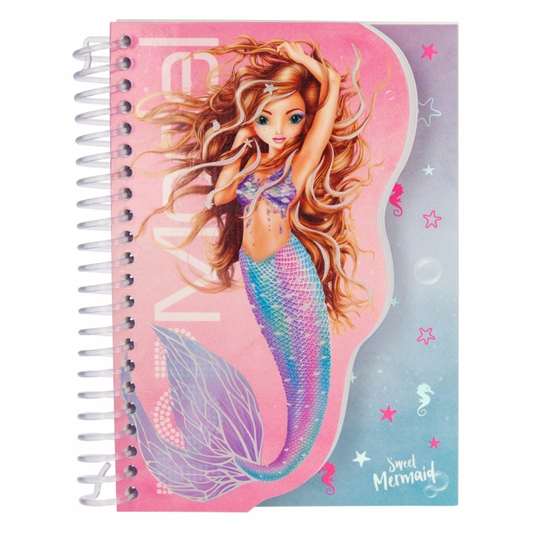 Top Model Mini Spiral Book with Sweet Mermaid Cover