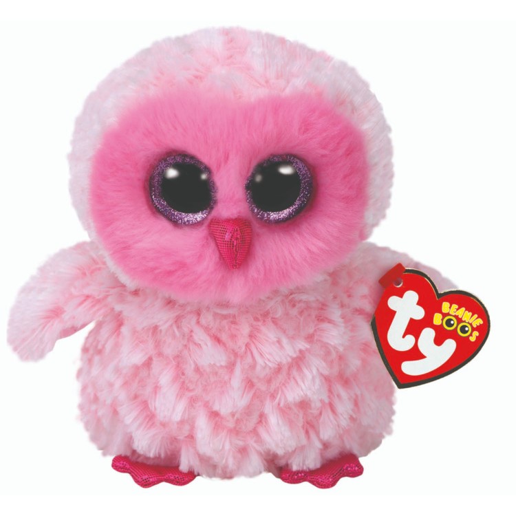 TY Twiggy the Owl Beanie Boo Regular Size