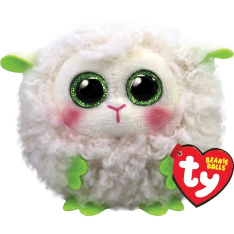 TY Baasby the Lamb Beanie Balls Puffies