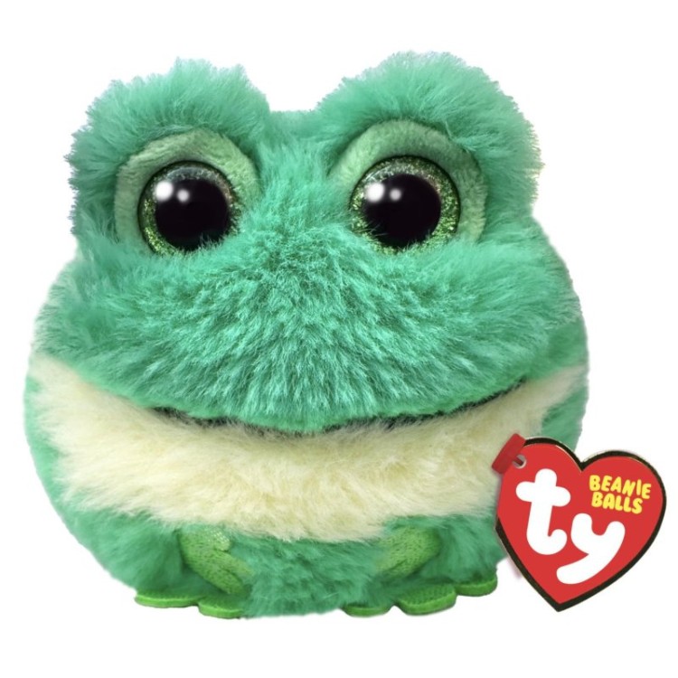 TY Beanie Balls - Gilly the Frog Plush