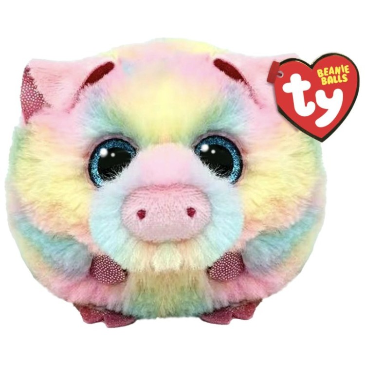 TY Beanie Balls - Pigasso the Pig Plush