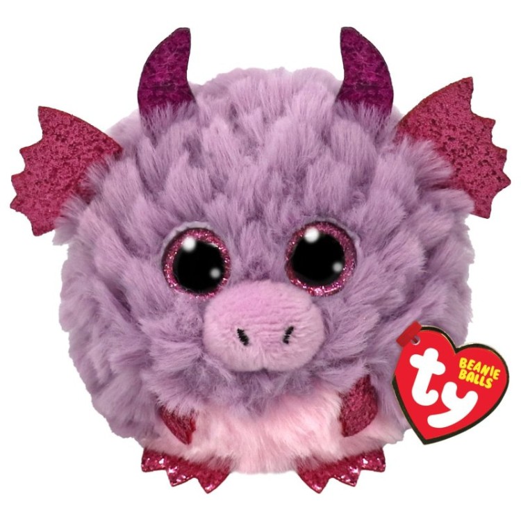 TY Beanie Balls (Puffies) - Spark the Dragon