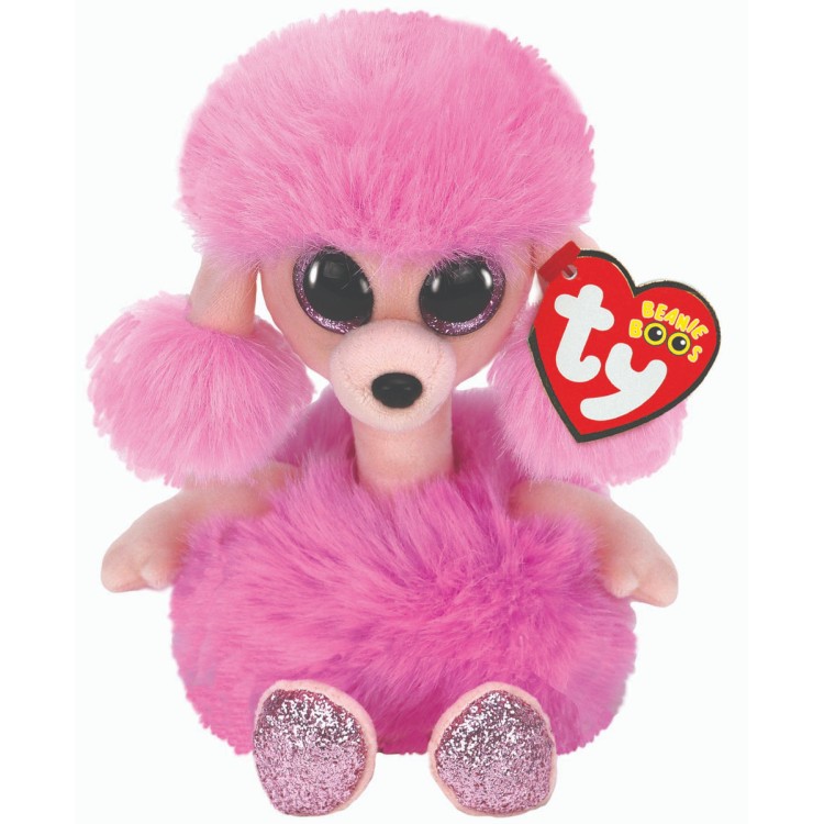 TY Camilla the Poodle Beanie Boo Regular Size