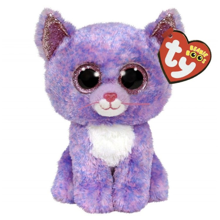 TY Cassidy the Cat Beanie Boo Regular Size