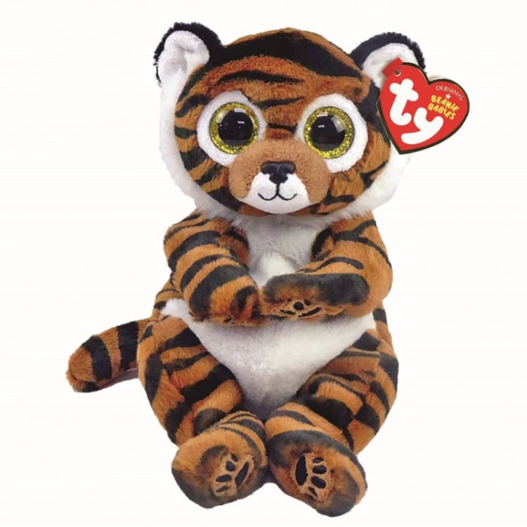 TY Clawdia the Tiger Beanie Bellies Regular Size