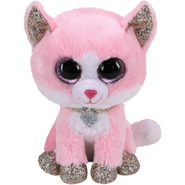 TY Fiona the Cat Beanie Boo Regular Size