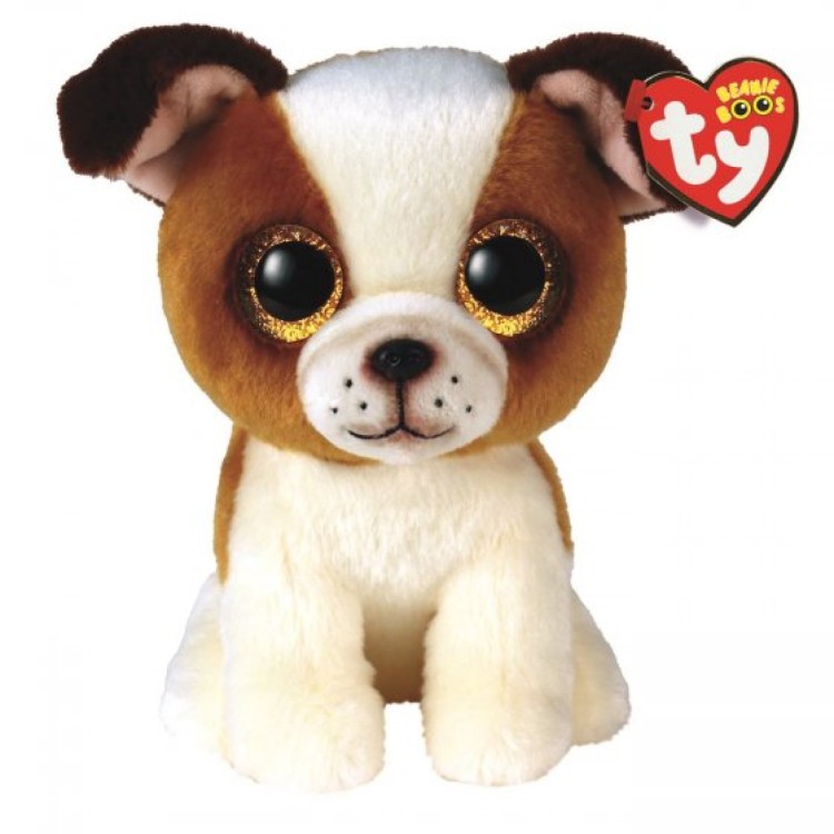 TY Hugo the Dog Beanie Boo Regular Size