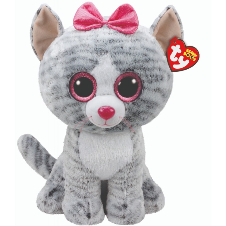 TY Kiki the Cat Beanie Boo Large Size