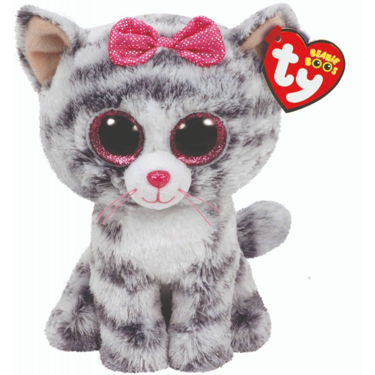 TY Kiki the Cat Beanie Boo Regular Size