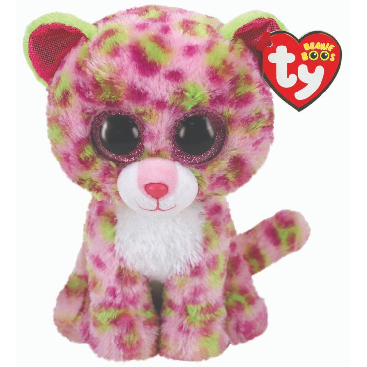 TY Lainey the Leopard Beanie Boo Regular Size