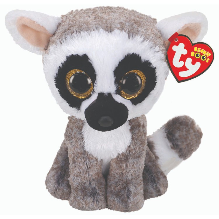 TY Linus the Lemur Beanie Boo Regular Size