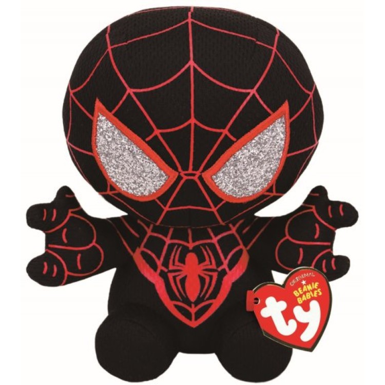 TY Marvel Miles Morales Beanie Babies Regular Size