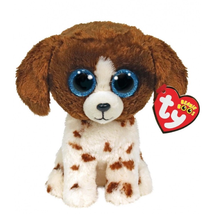 TY Muddles the Dog Beanie Boo Regular Size