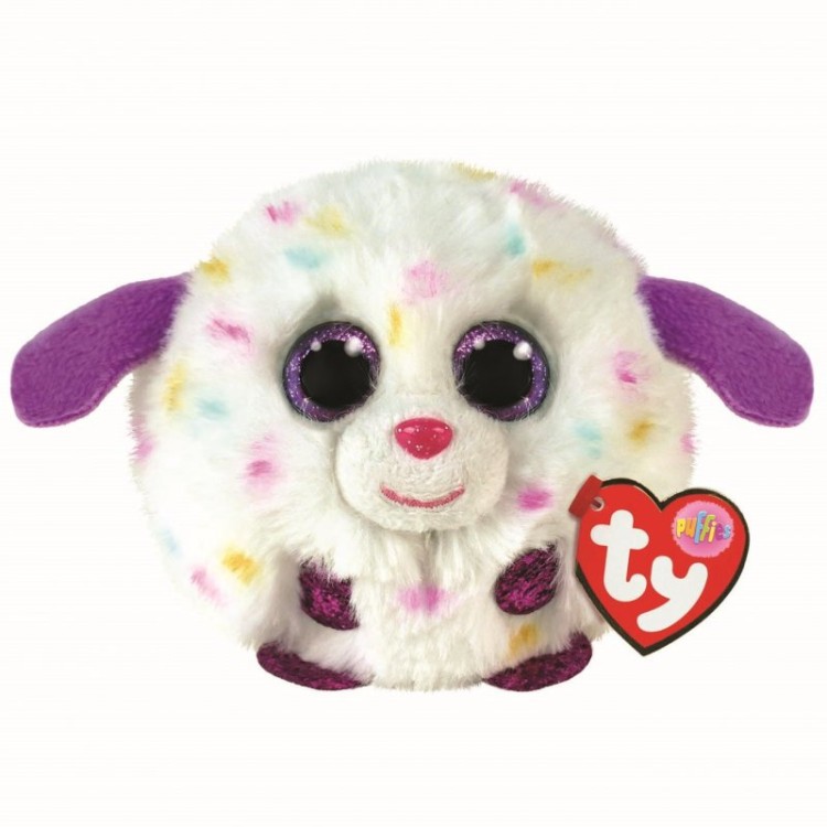 TY Puffies Munchkin the Dog Plush