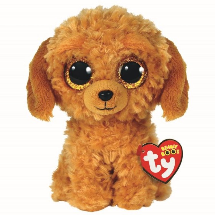 TY Beanie Boos Plush - Noodles the Dog (Regular Size)