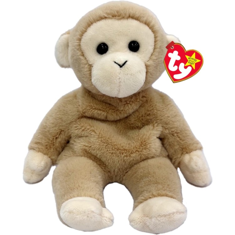 TY Original Beanie Baby Plush - Bongo the Monkey II (Beanie Babies)