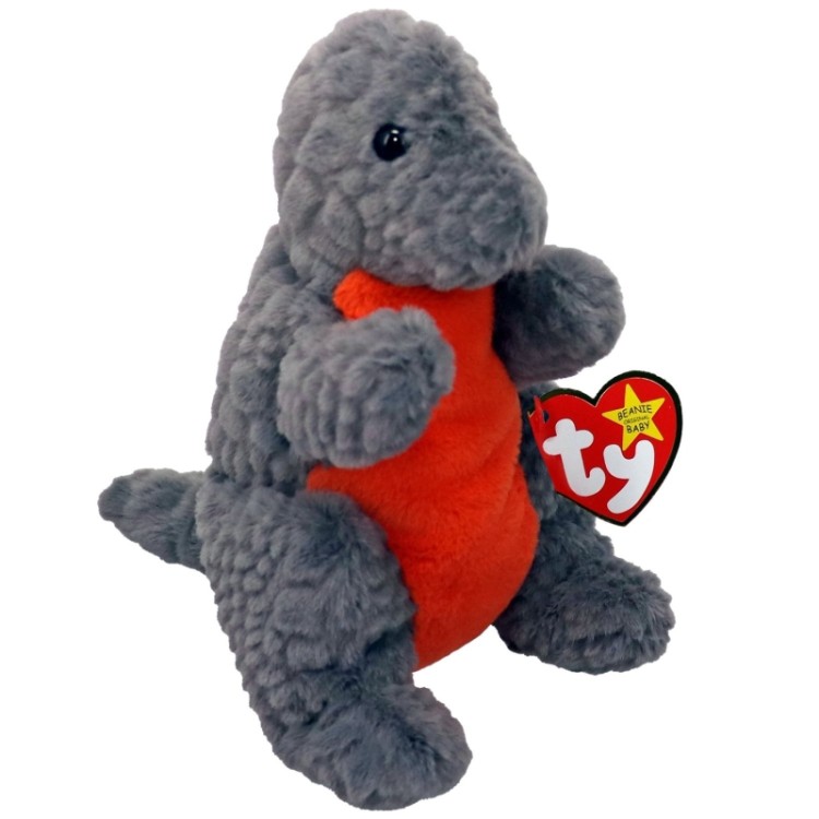 TY Original Beanie Baby Plush - Emmett the Dinosaur (Beanie Babies)