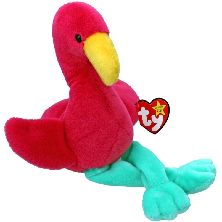 TY Original Beanie Baby Plush - Fraya the Flamingo (Beanie Babies)