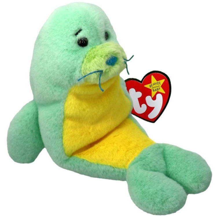 TY Original Beanie Baby Plush - Stanley the Seal II (Beanie Babies)