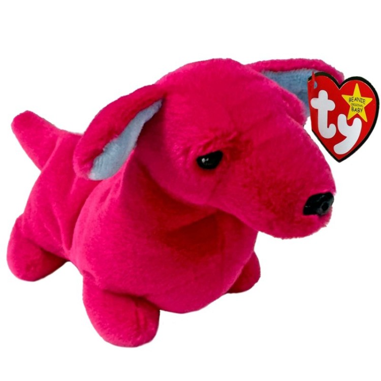 TY Original Beanie Baby Plush - Stretch the Dachshund (Beanie Babies)