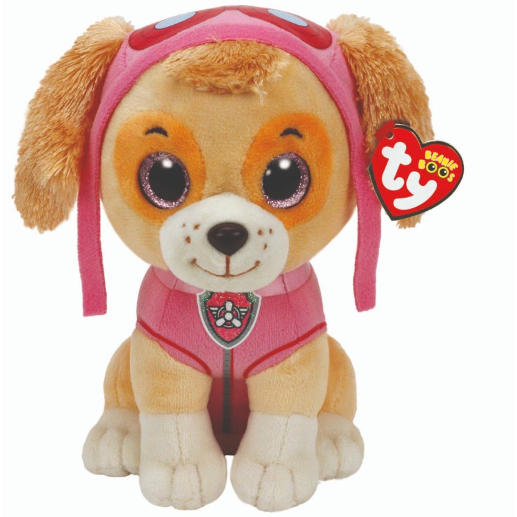 TY Paw Patrol Skye Beanie Boo Medium Size