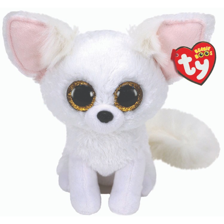 TY Phoenix The White Fox Beanie Boo Regular Size