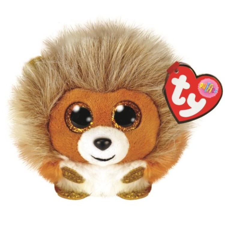 TY Puffies Caesar the Lion Plush
